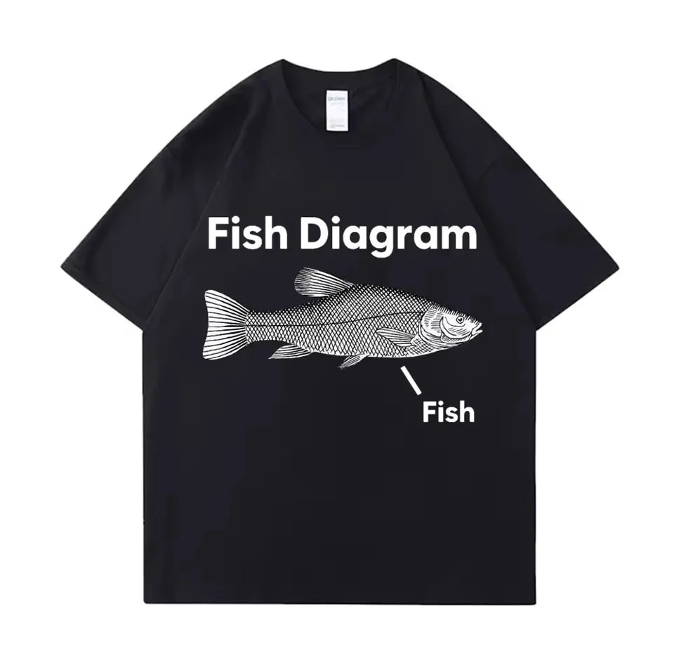 New 100% Cotton Oversized Tees Meme T Shirt Unisex
