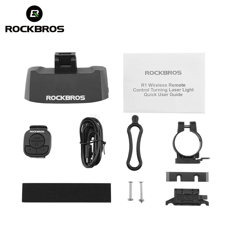 ROCKBROS Bike Tail Light USB Rechargeable Wireless Waterproof