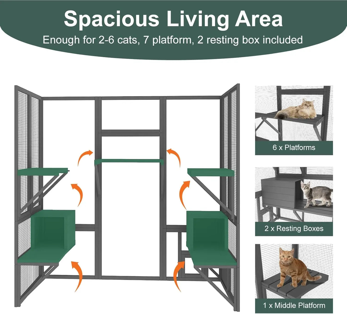 Catio Outdoor Cat Enclosure