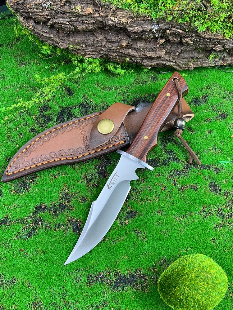 Wilderness survival tactics knife