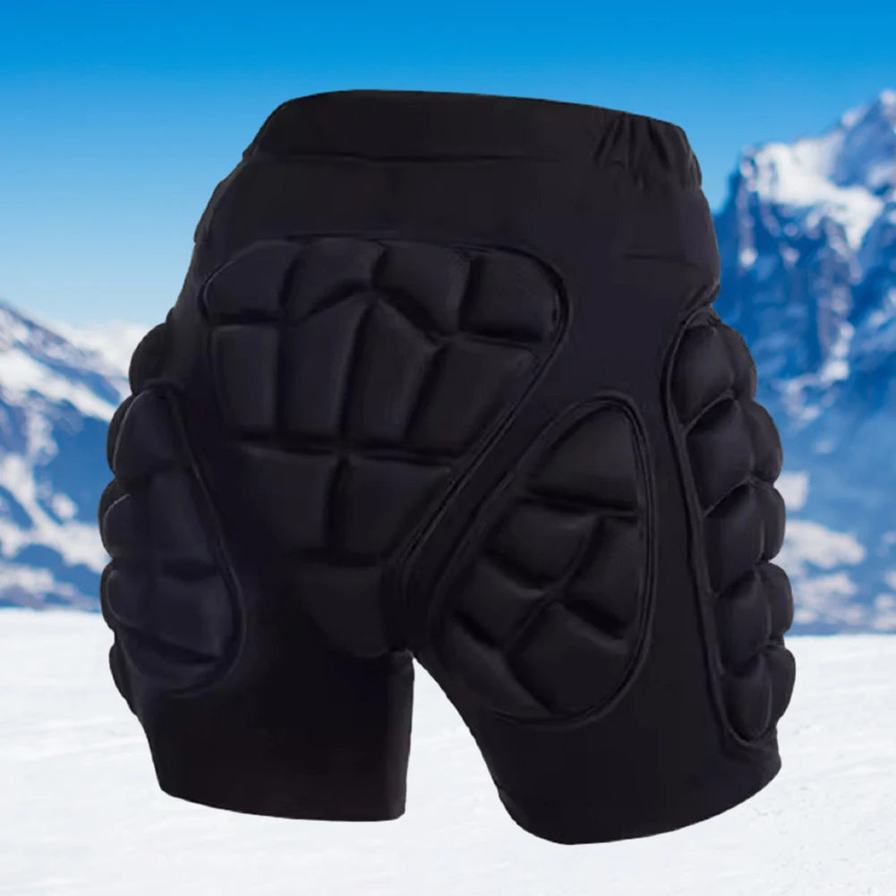 3D Protective Padded Shorts Breathable Winter Skating Protective Hip Pad