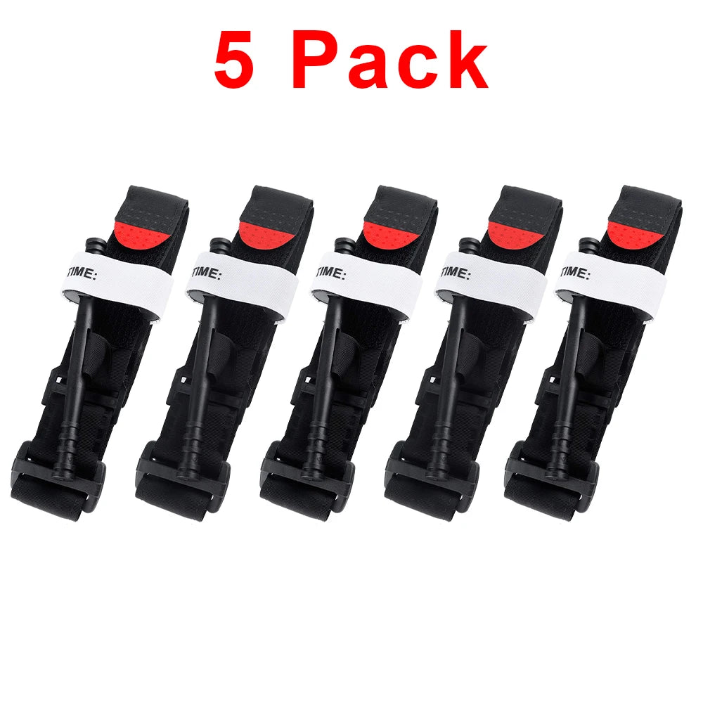 5/10/25 Pcs Emergency Tourniquet Outdoor Portable First Aid