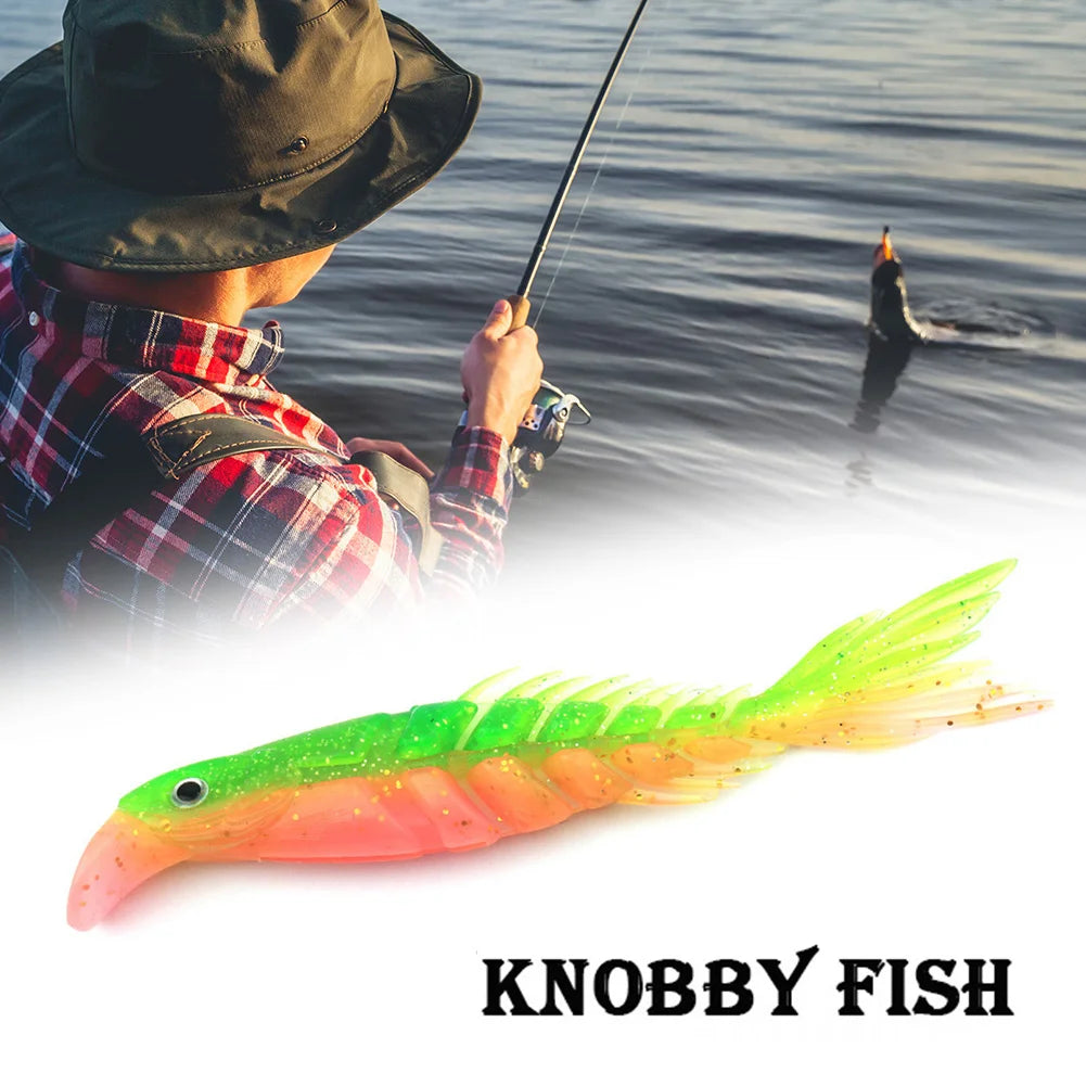 Fish Hooks Soft Knobby Floating Lure Soft Baits