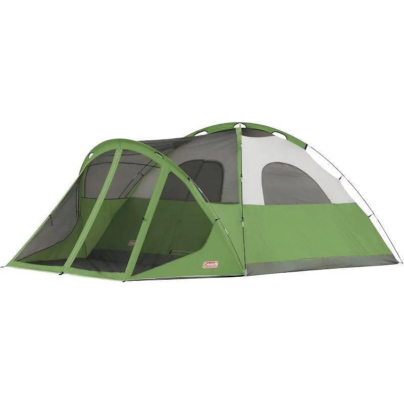 Coleman Evanston Screened Camping Tent, 6/8 Person Weatherproof
