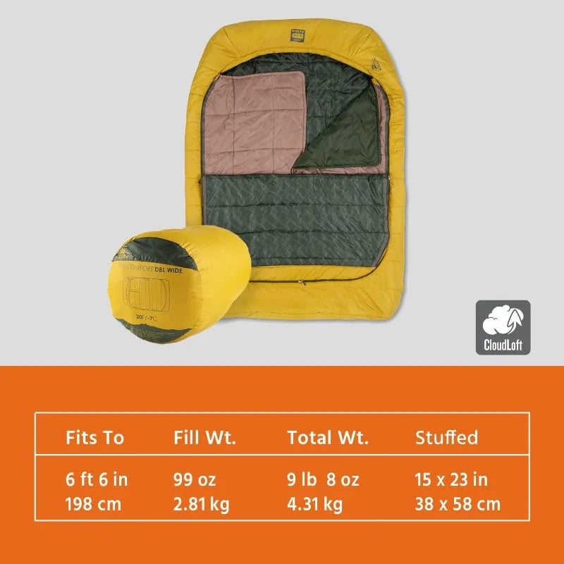 Kelty Tru.Comfort Doublewide 20 Degree Sleeping Bag