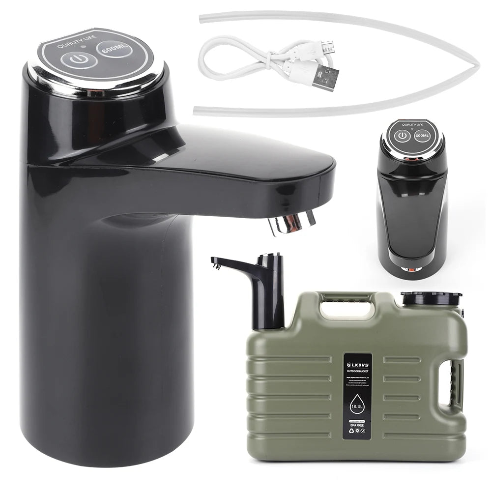 Wireless Water Pumping Device USB Rechargeable Mini Water Pump