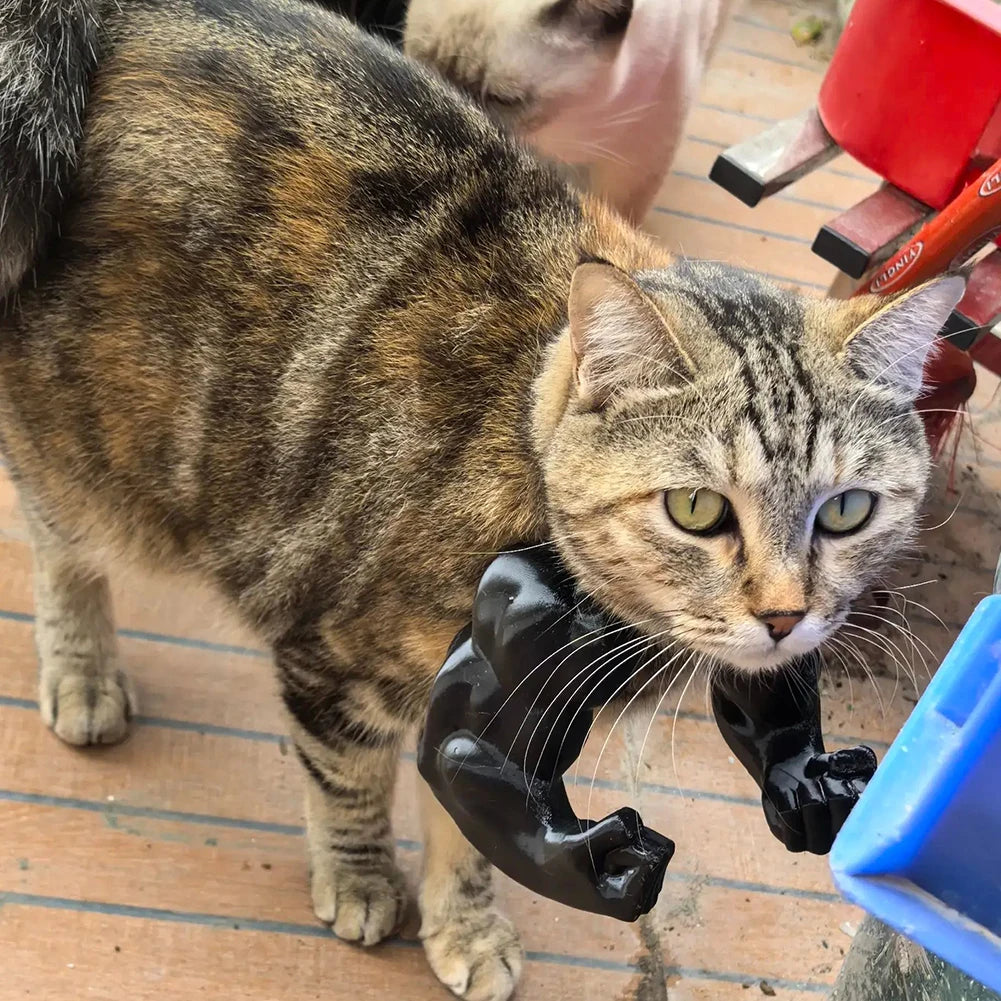 3D Printed Cat Muscle Arm Cosplay Costume Halloween Props