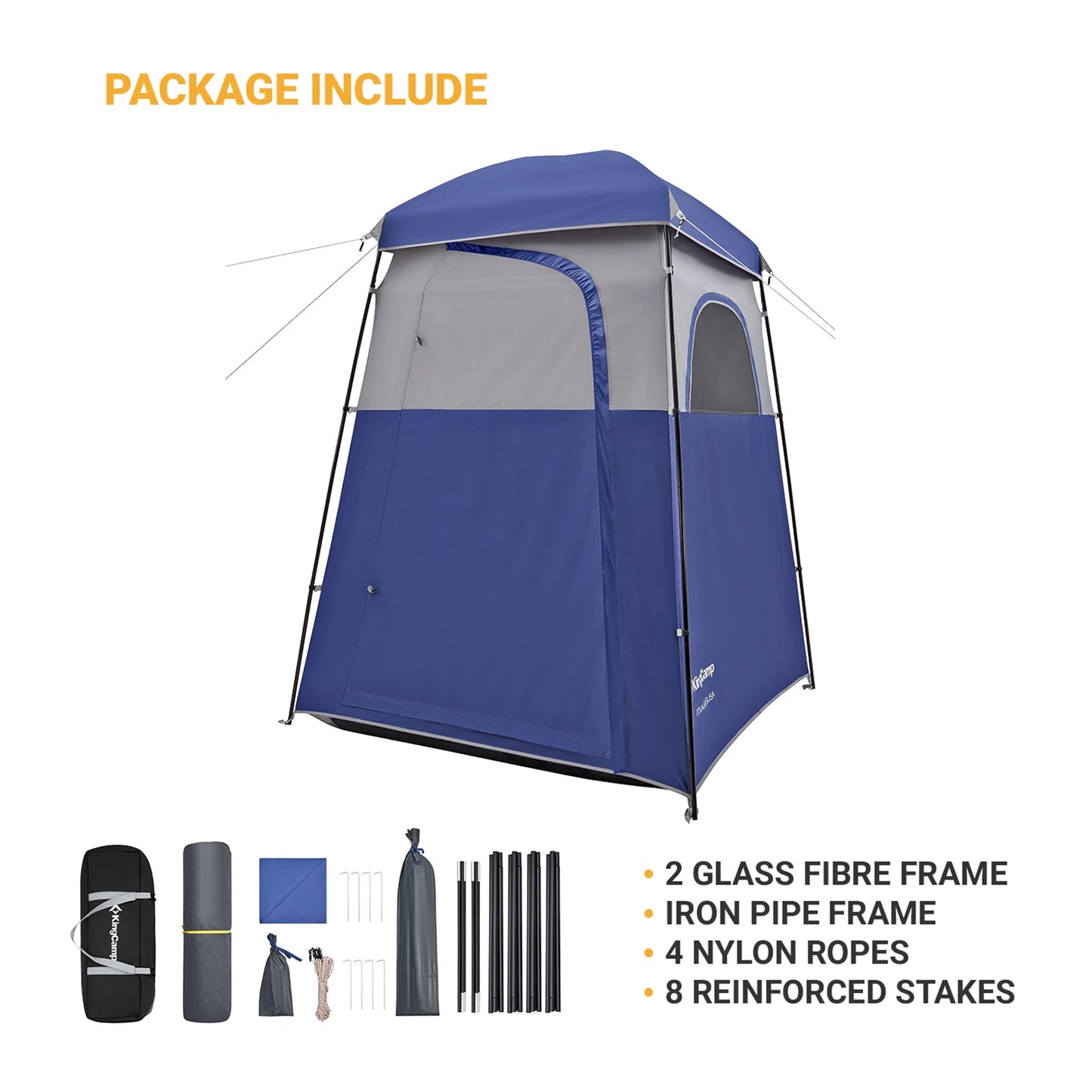 KingCamp Shower Tent Portable Outdoor Shower Tent