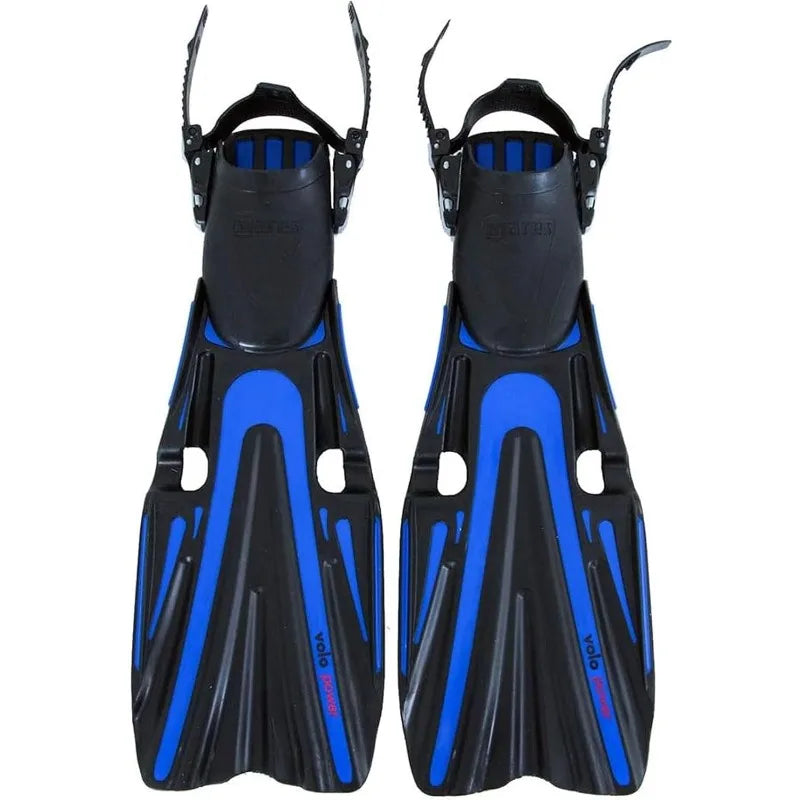 Mares Unisex Adults Volo Power Fins | Easy Lightweight Versatile Open Heel Diving Fins with Adjustable ABS Plus Buckles |X-Large