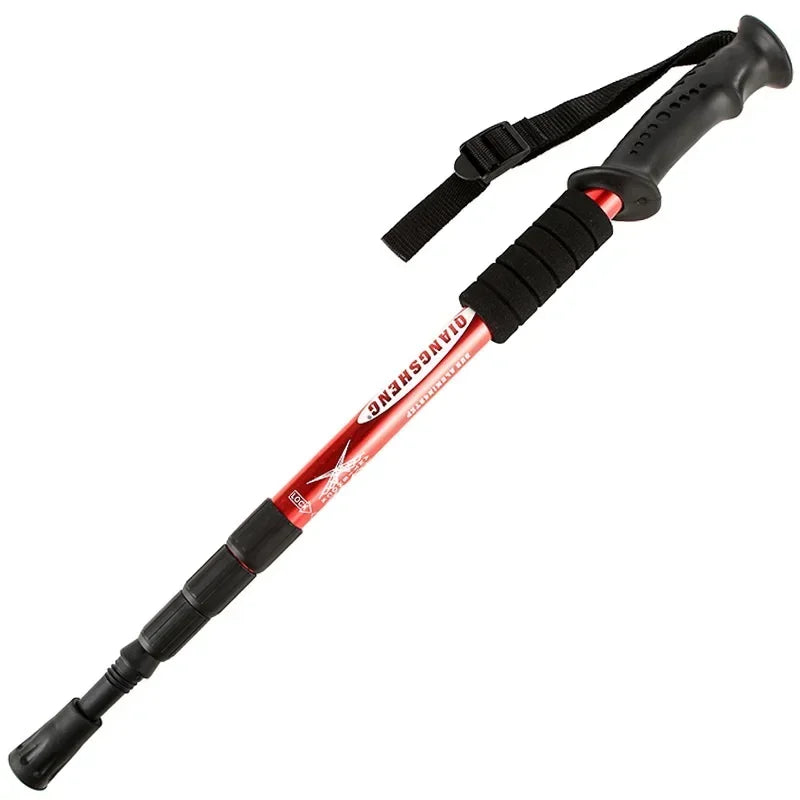 Foldable Trekking Poles/Straight Grip Handle