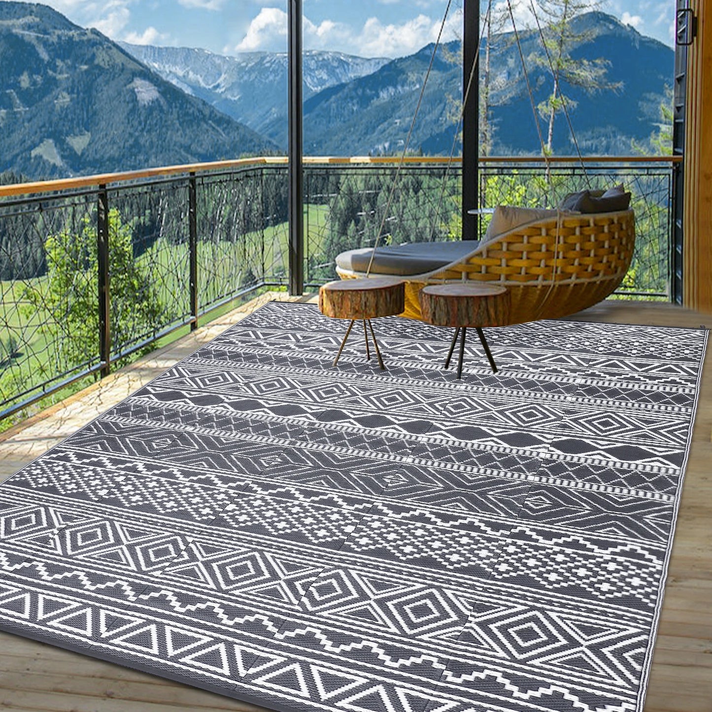 Outdoor Rug 5x8