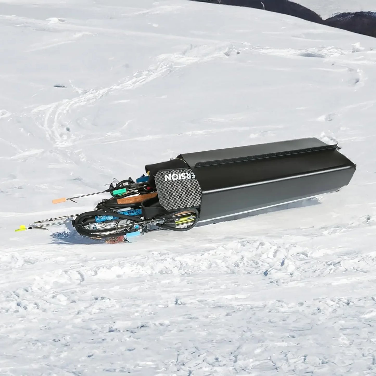 Ski and Snowboard Case – Protective Travel Case for up to 3 Pairs of Alpine Skis and Gear, or 2 Sets of Snowboards and Gear