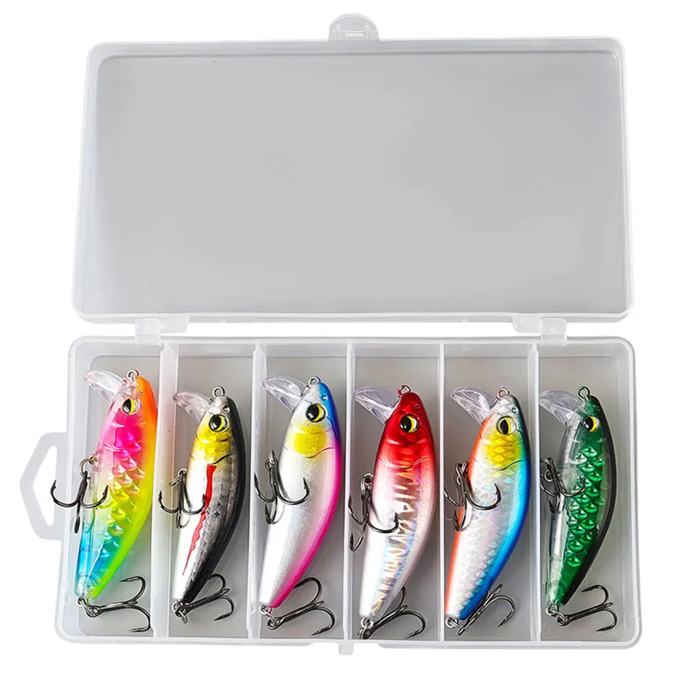 6pcs 7cm 14g Fishing Lures Sinking Artificial Bait