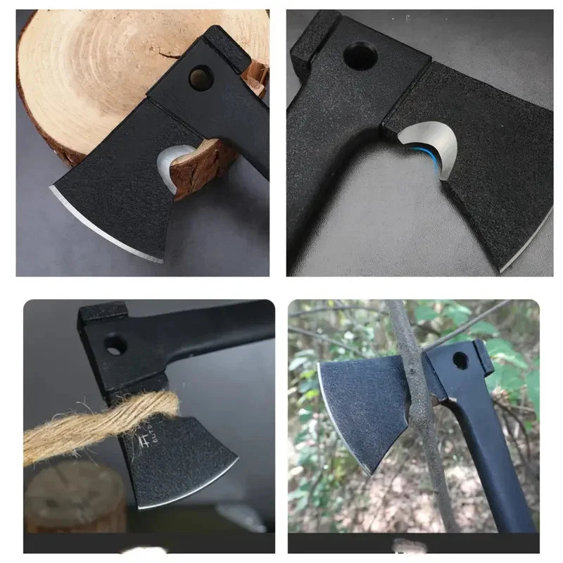 Ultimate Outdoor Survival Axe with Fire Starter
