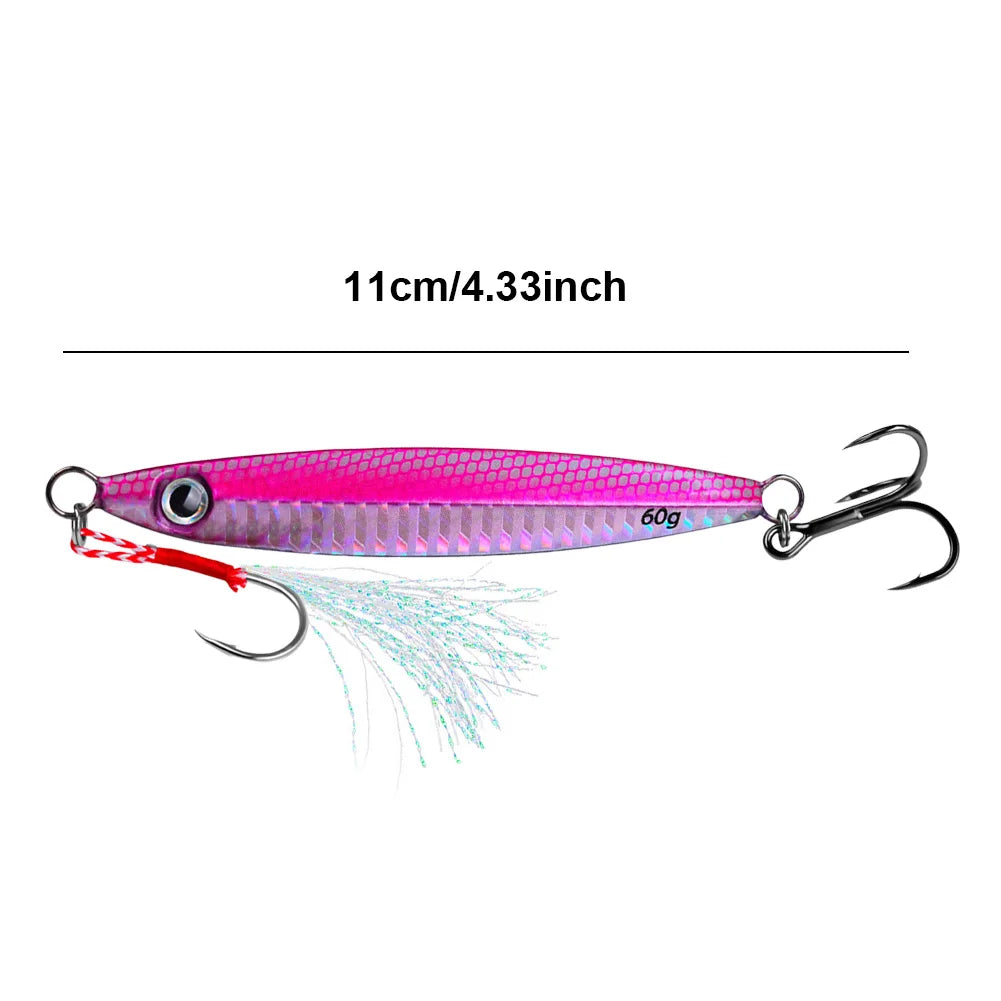 Metal Jig Fishing Lure Fast Sinking