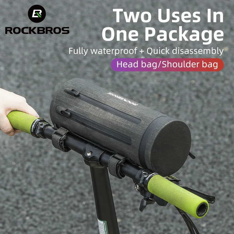 ROCKBROS Bike Front Bag Cycling Waterproof