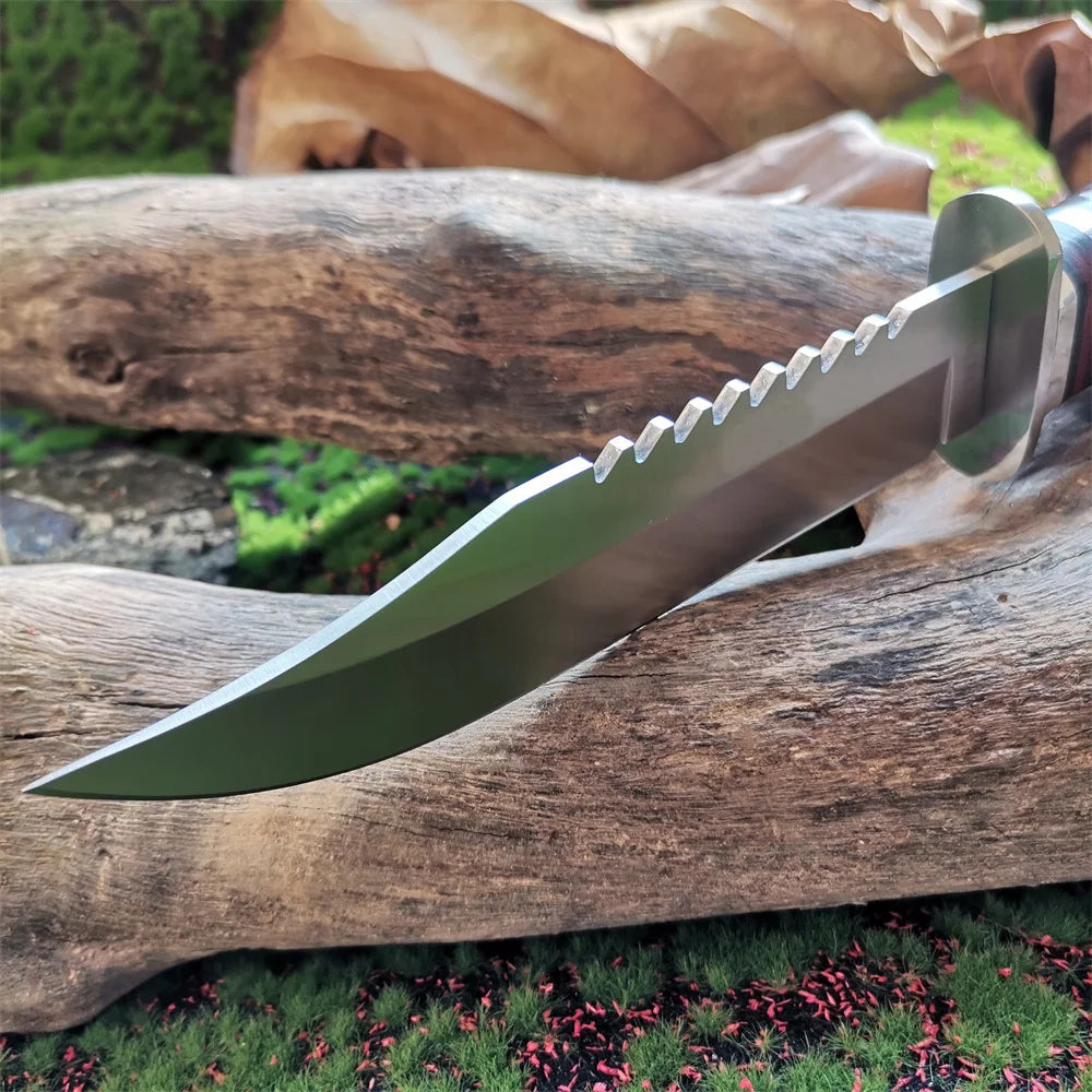 High-Quality 8CR15Mov Steel Blade Hunting Knife