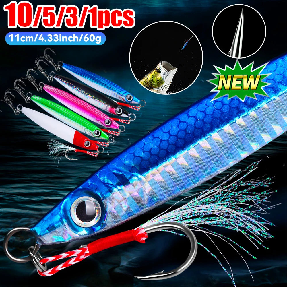 Metal Jig Fishing Lure Fast Sinking