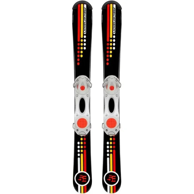 5th Element 99cm Ski Blades, Ski Boards, Snowblades | Adjustable Non-Release Bindings -Twin Tip Freestyle Mini Skis Short Skis