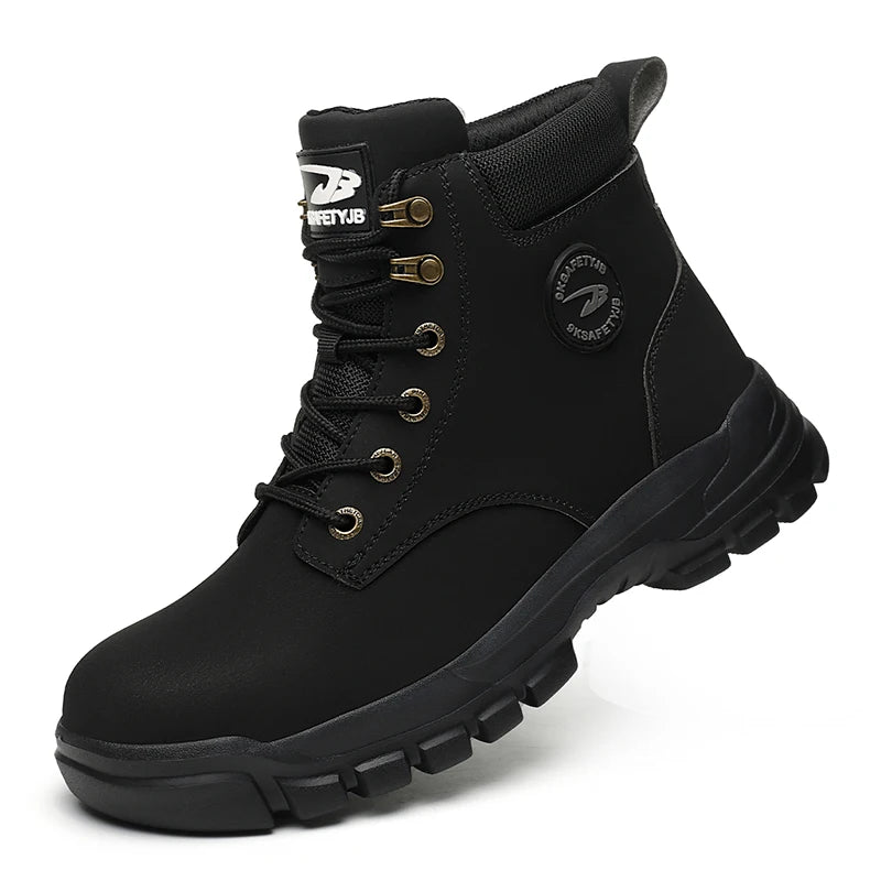 Men Safety Boots Waterproof Work Safety Shoes