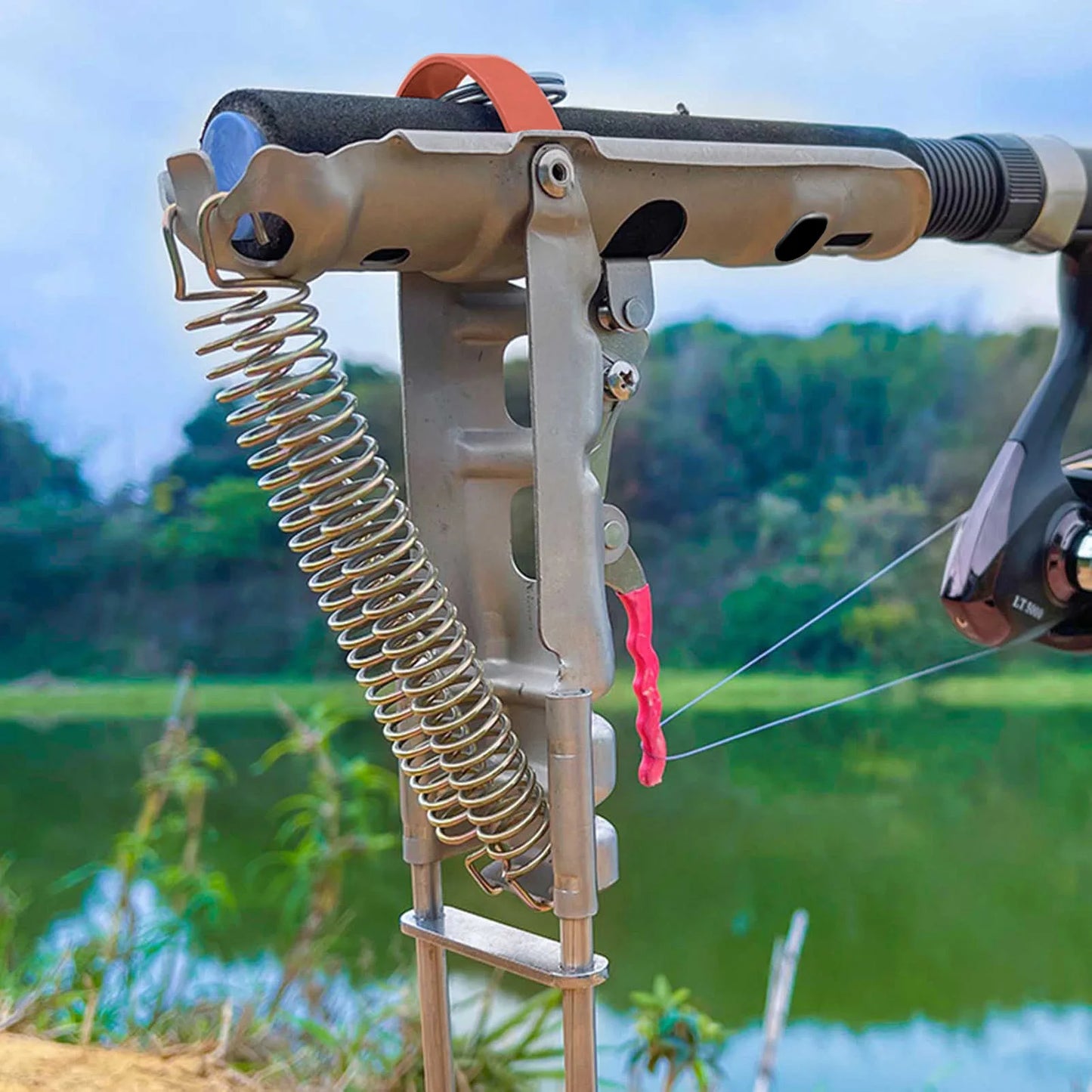1-5pcs Automatic Fishing Rod bracket holders Stainless Steel