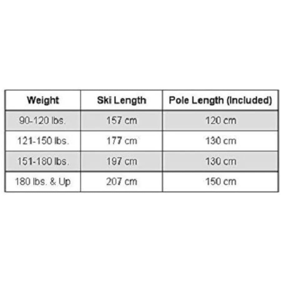 75mm 3Pin Cross Country Ski Package; Boots Bindings Poles Skis 177cm