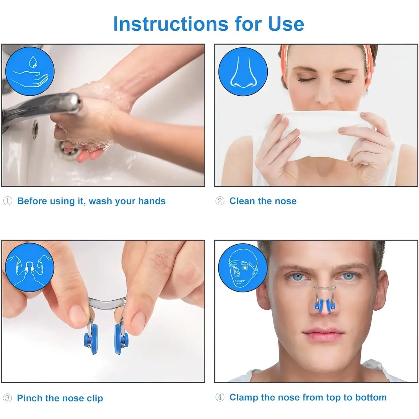 Swimming Nose Clip, 14 packs of Waterproof Silicone Swimming Nose Plugs