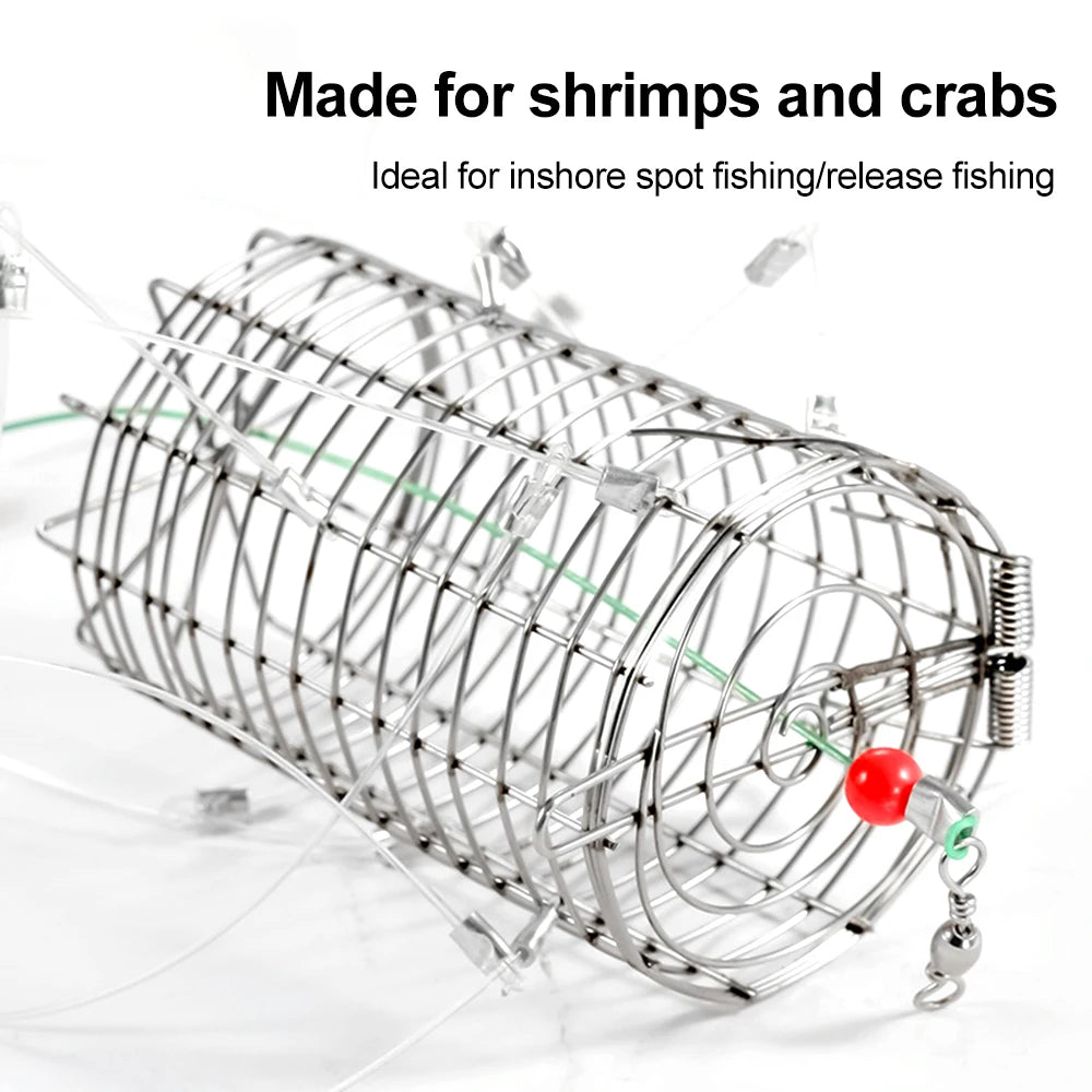 Handcrafted Crab Snare for Fishing Pole