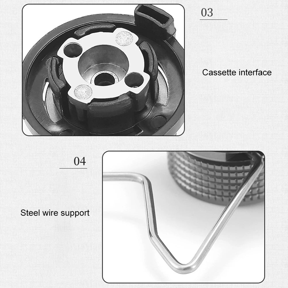 Portable Gas Stove Adapter Aluminum Alloy Butane Gas Cooker