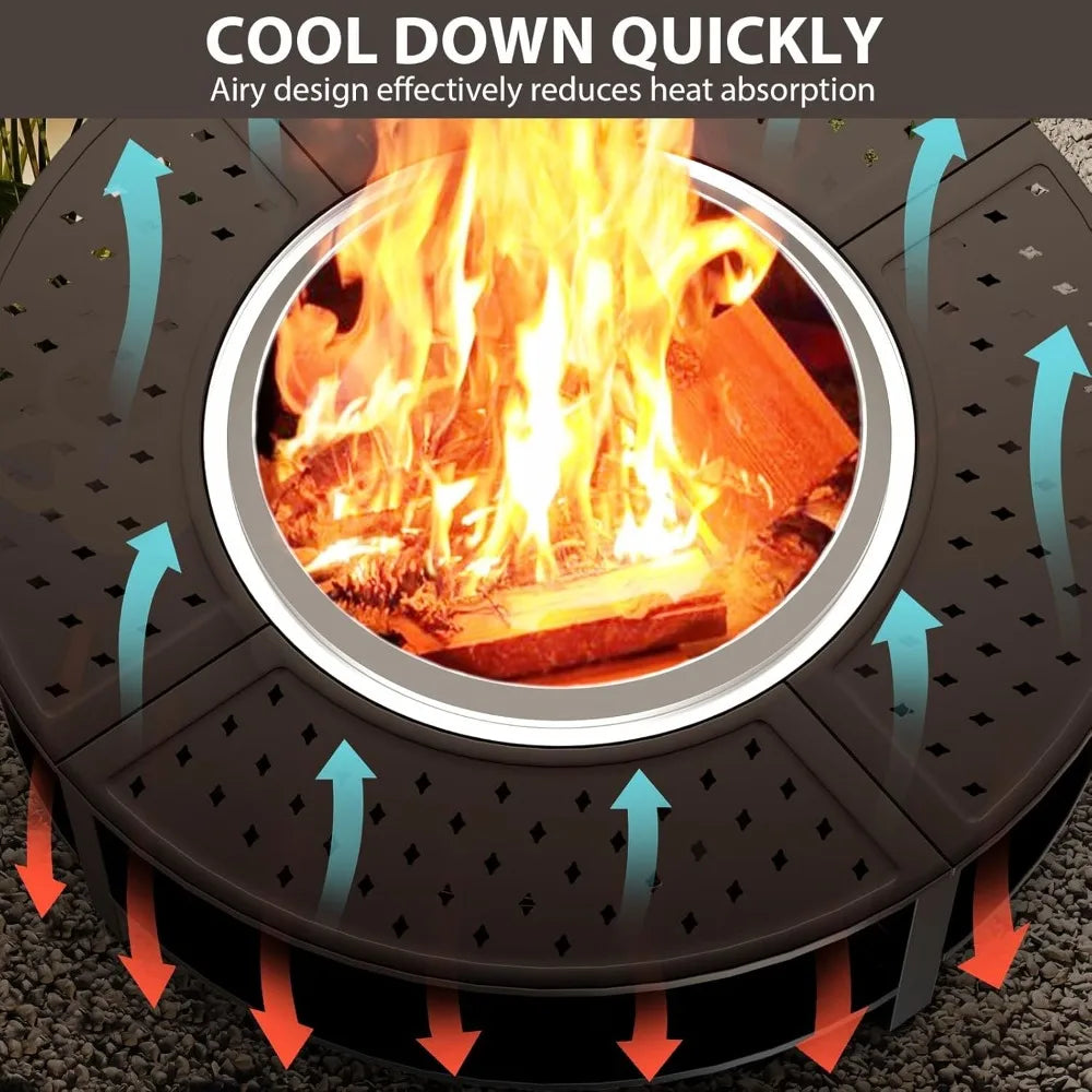 48" Fire Pit Surround Tabletop