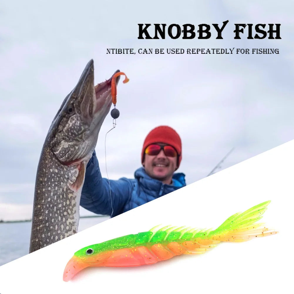 Fish Hooks Soft Knobby Floating Lure Soft Baits