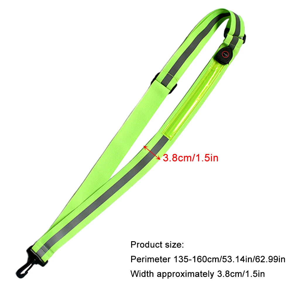 USB Rechargeable Reflective Walking/Running Gear High Visibility LED