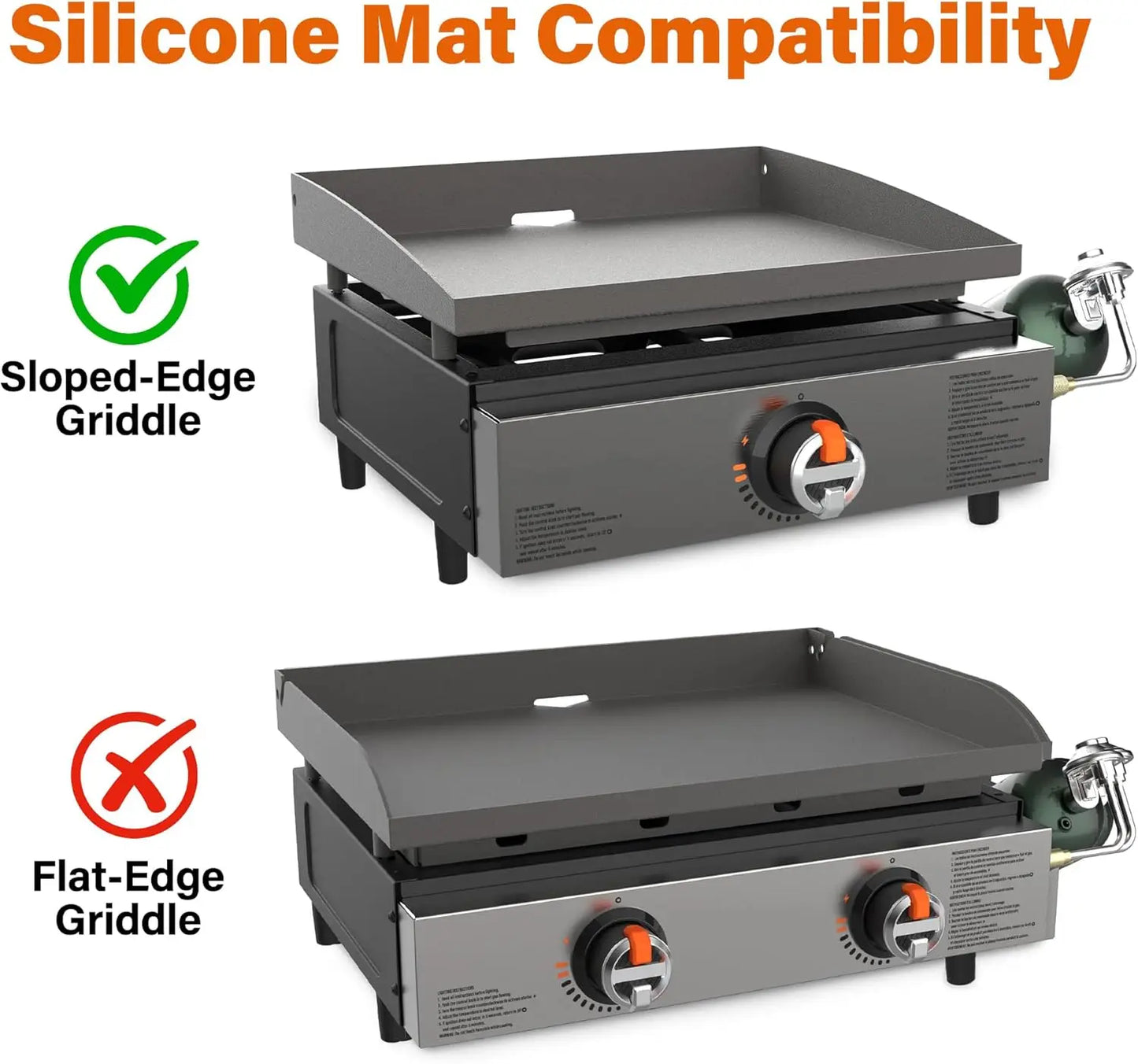 Griddle Mat for Blackstone, 36 inch Silicone Griddle Cover for Blackstone Top