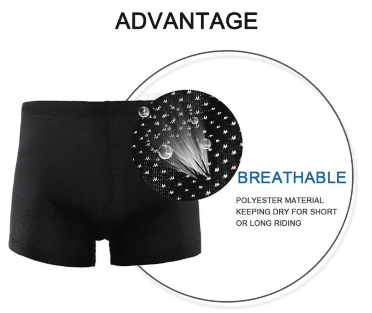 3D GEL Padded Bike Bicycle Cycling Underwear Shorts Pants Men's Women's Breathable Cycling Comfortable Shorts