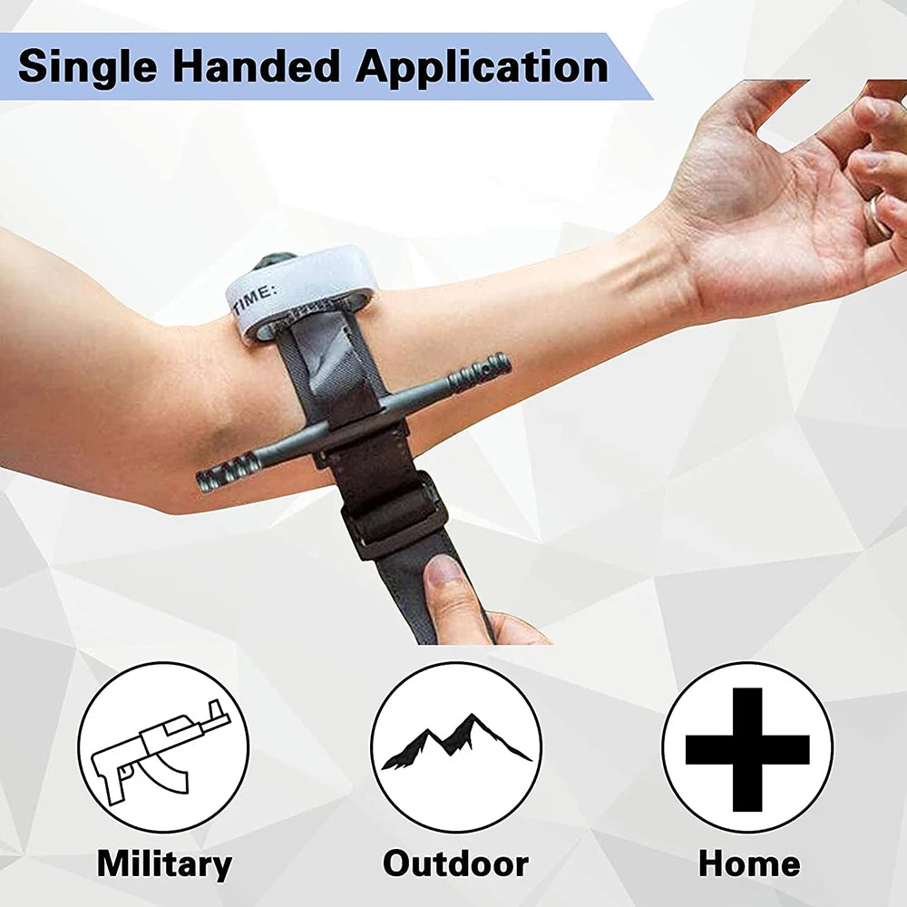 5/10/25 Pcs Emergency Tourniquet Outdoor Portable First Aid