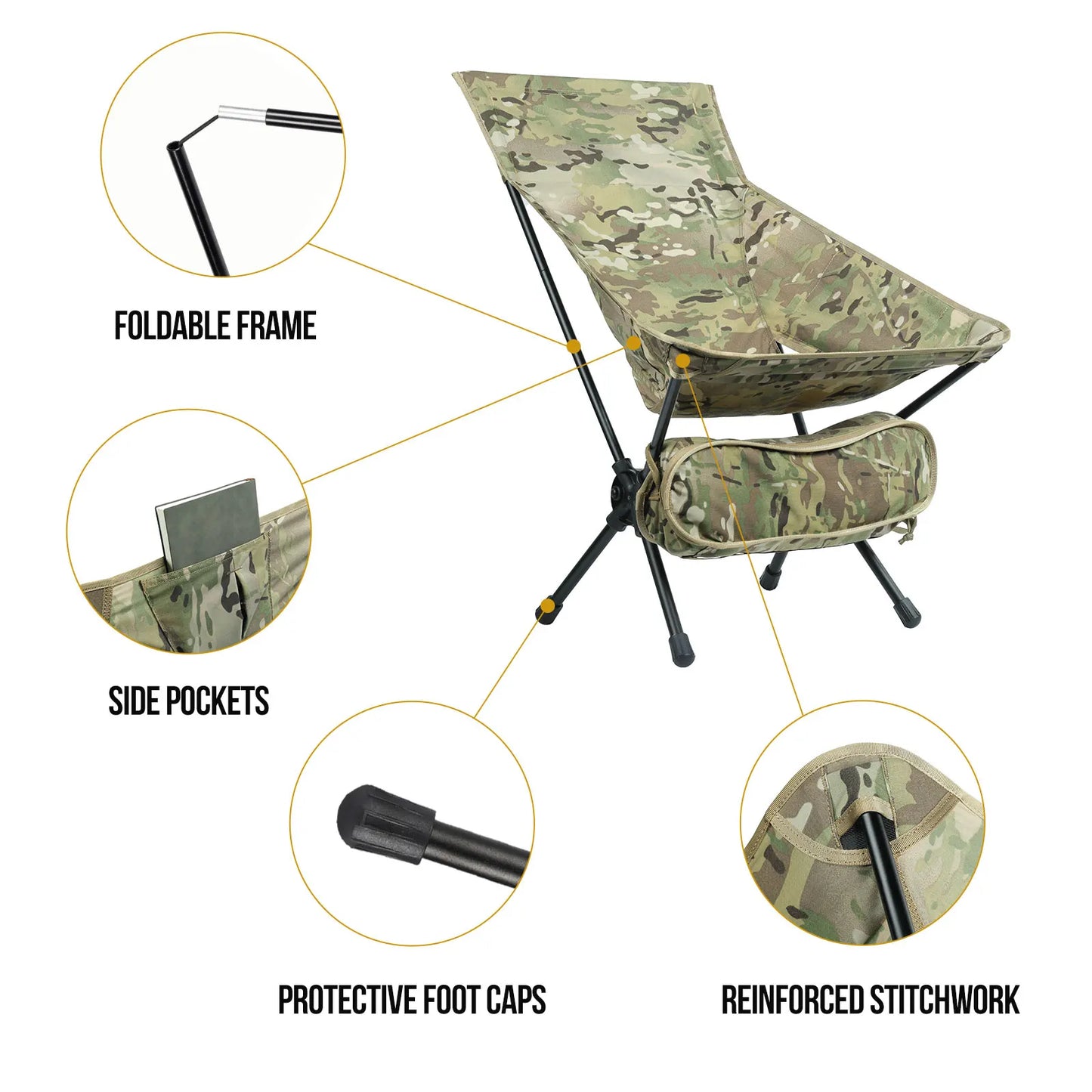 OneTigris Portable Camping Chair