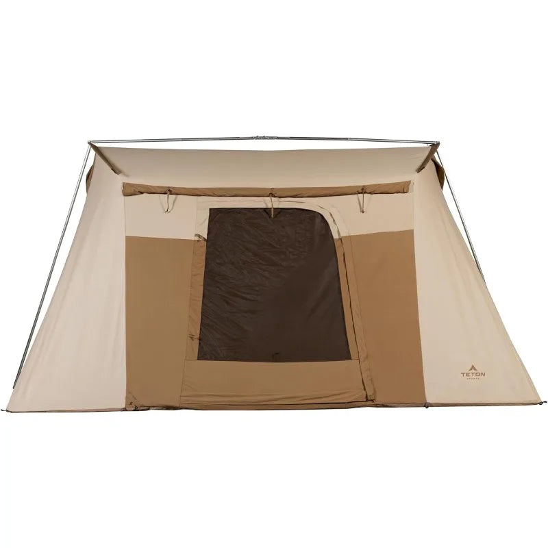 TETON Sports Canvas Tents, Tent for Family Camping in All Seasons, Waterproof