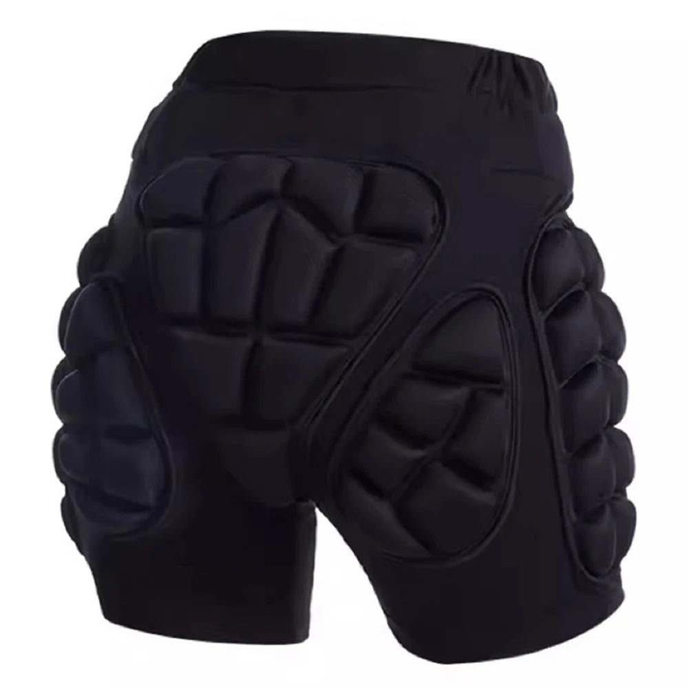 3D Protective Padded Shorts Breathable Winter Skating Protective Hip Pad