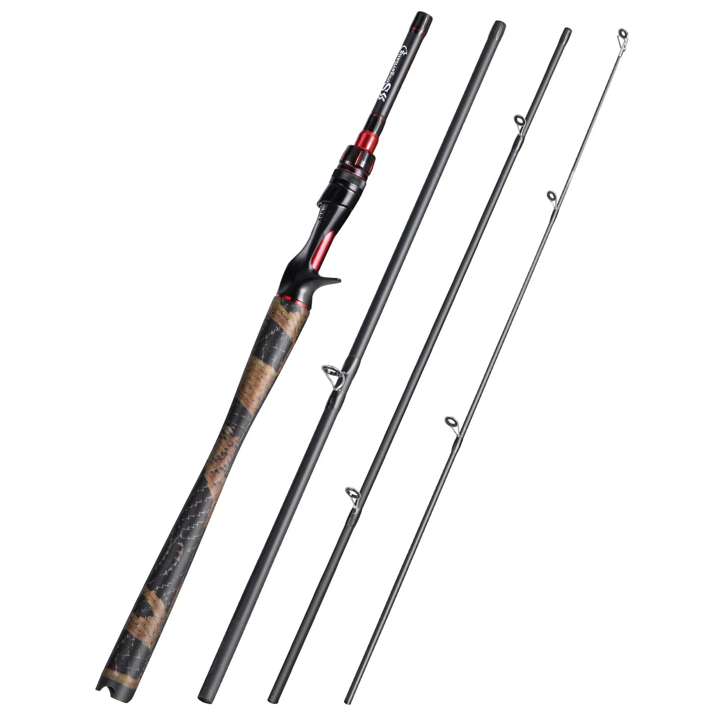 Sougayilang 1.8m/1.98m/2.1m Spinning Casting Fishing Rod Ultralight Weight Carbon Fiber