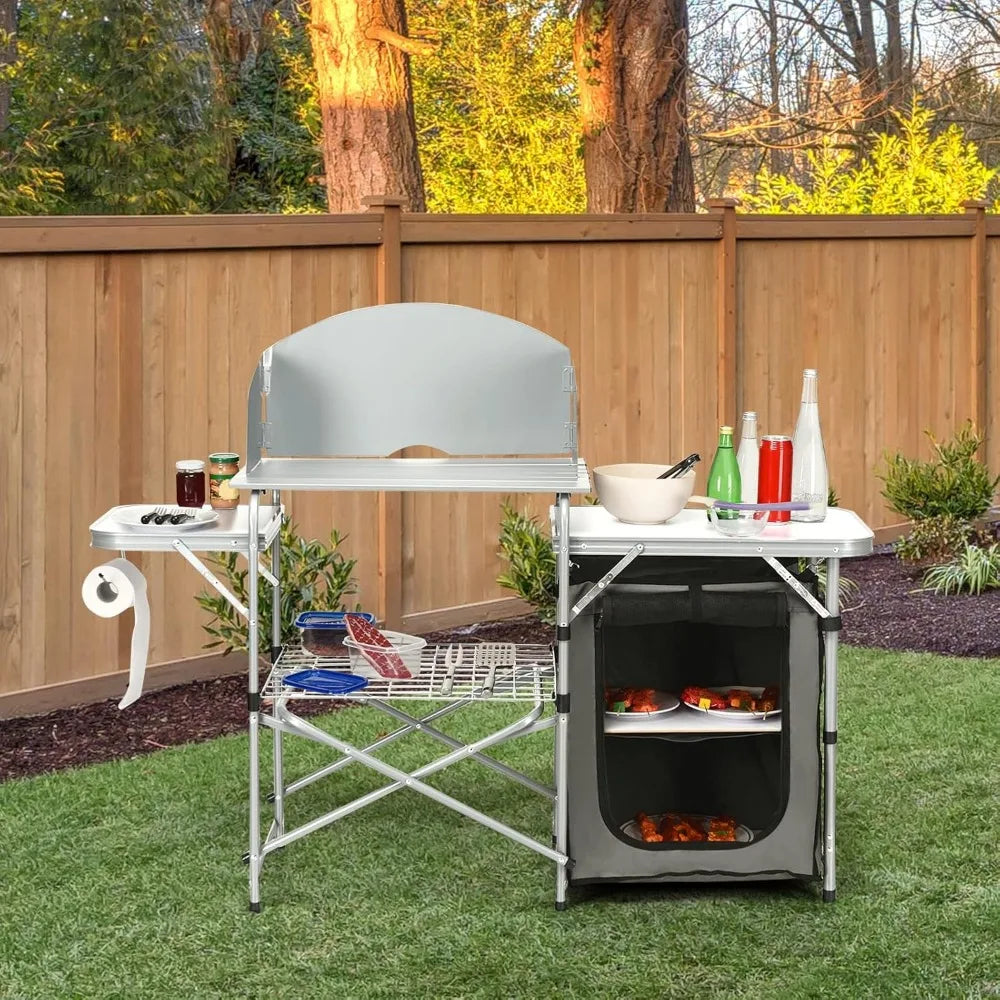 Folding Camping Kitchen Table
