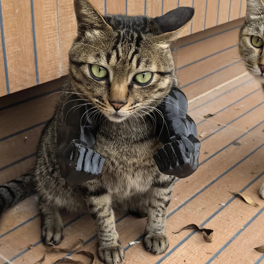 3D Printed Cat Muscle Arm Cosplay Costume Halloween Props