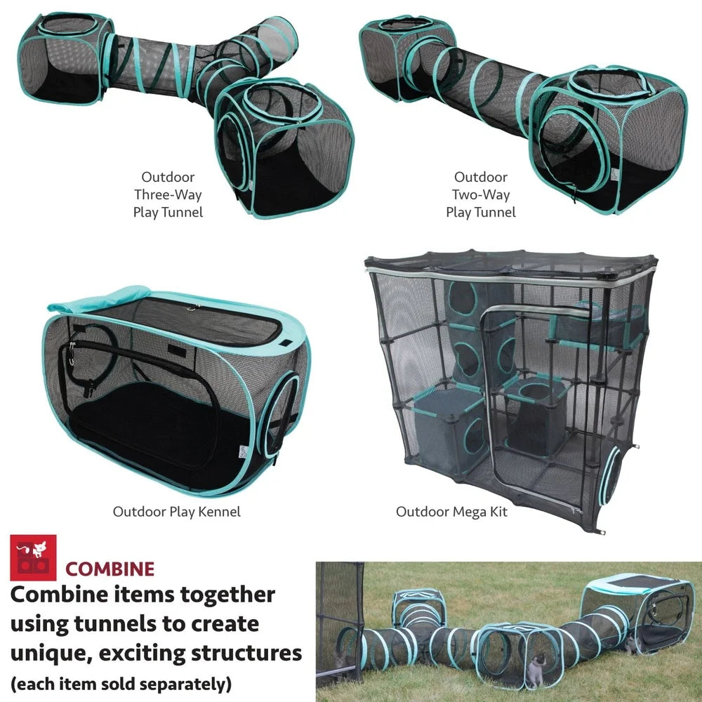 Outdoor Cat Playpen Mega Kit Expandable Catio
