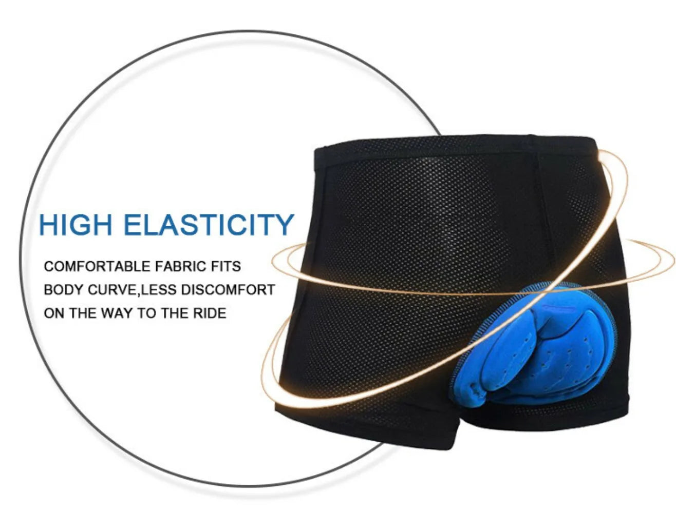3D GEL Padded Bike Bicycle Cycling Underwear Shorts Pants Men's Women's Breathable Cycling Comfortable Shorts