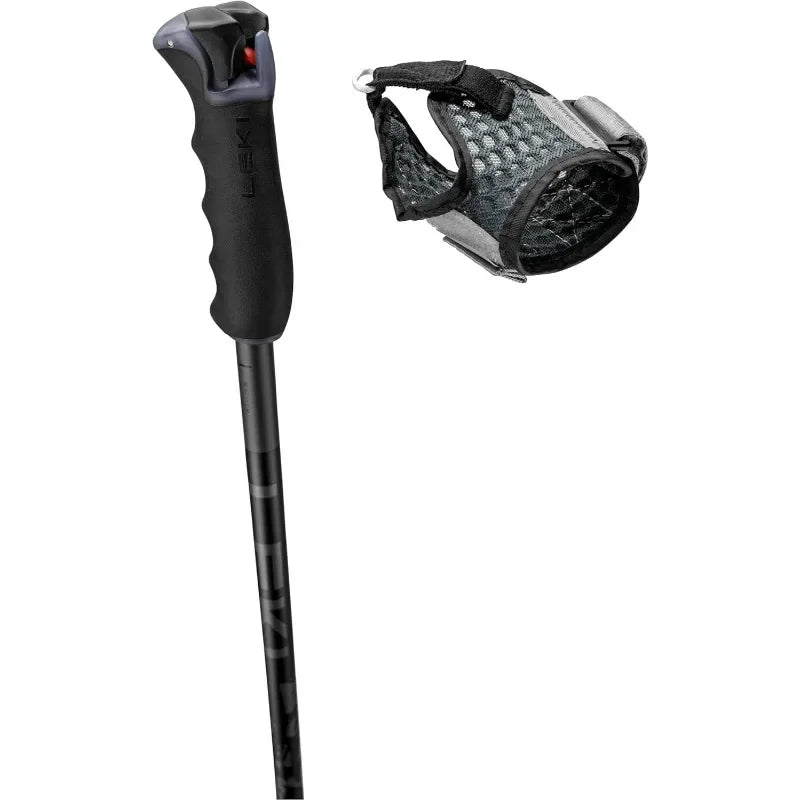 LEKI Detect S Lightweight Aluminum Ski Poles for Downhill Skiing 110cm