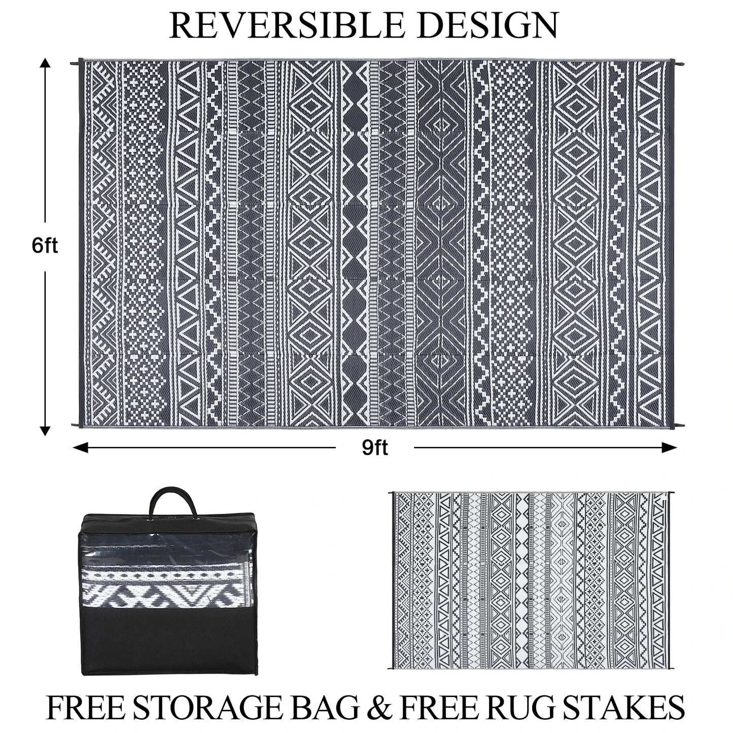 Outdoor Rug 5x8