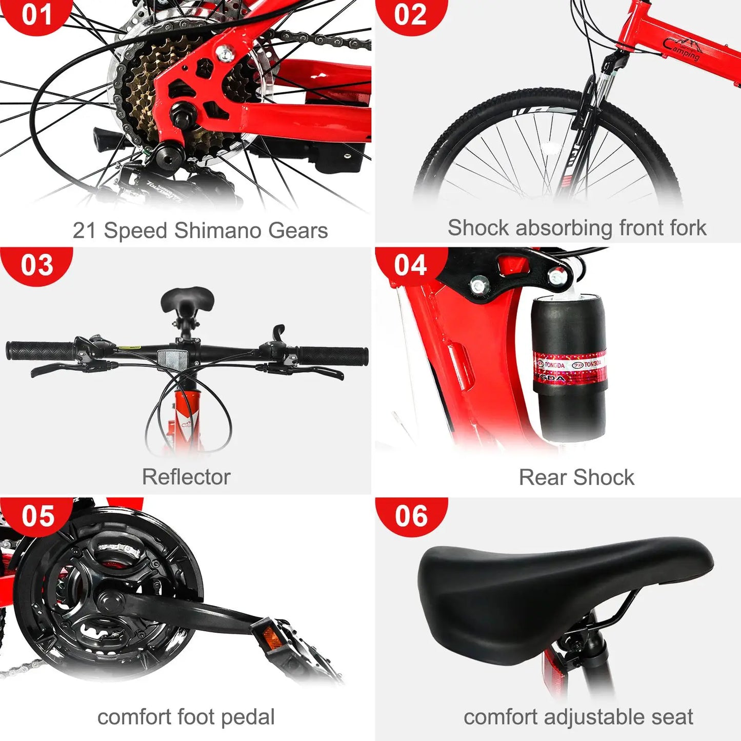 CamPingSurvivals 26'' Land Rover TX30 Mountain Bike