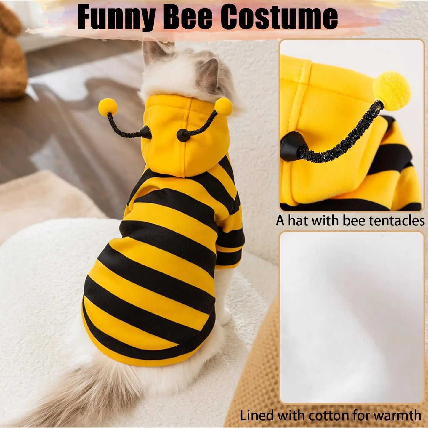 TONG Pet Dog Cat Hoodie