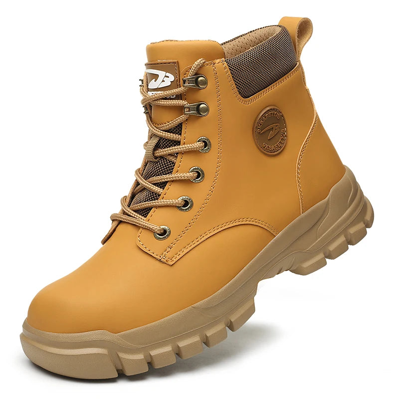 Men Safety Boots Waterproof Work Safety Shoes
