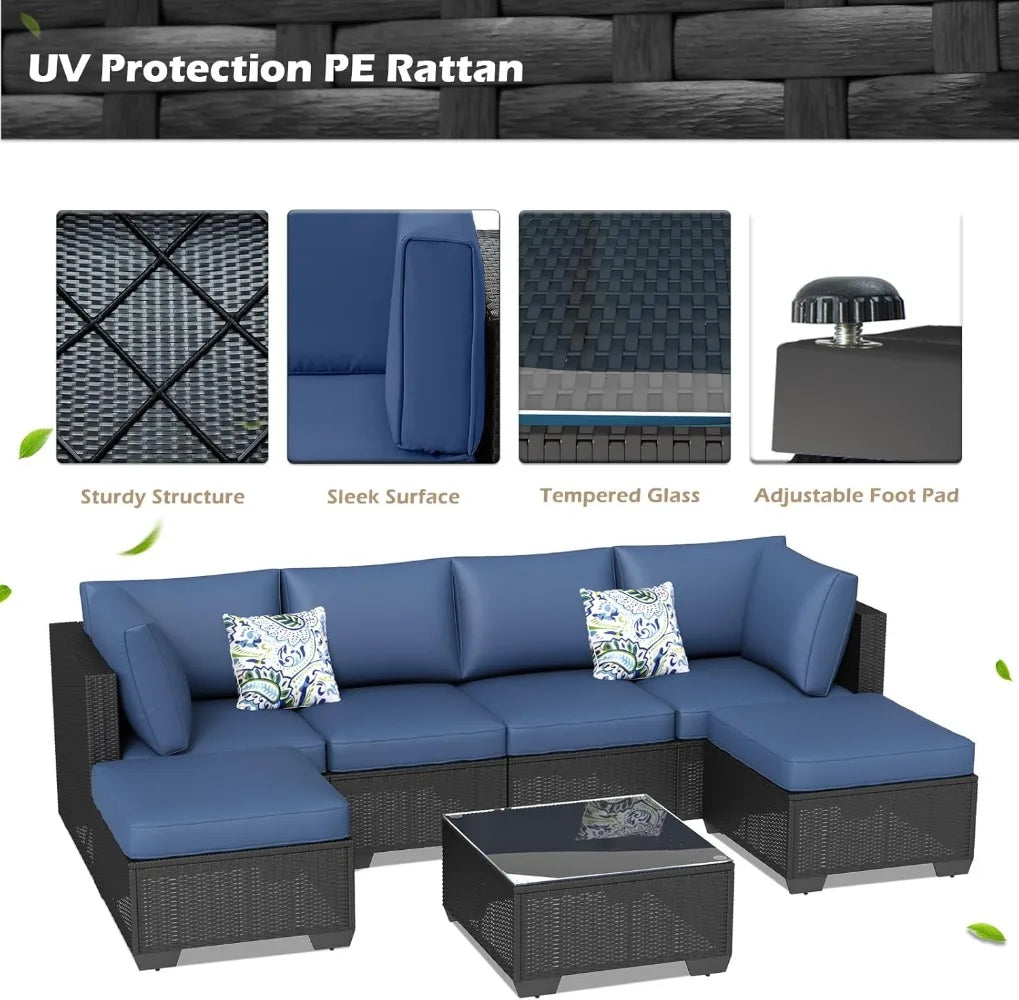 U-MAX 7 Piece Outdoor Patio
