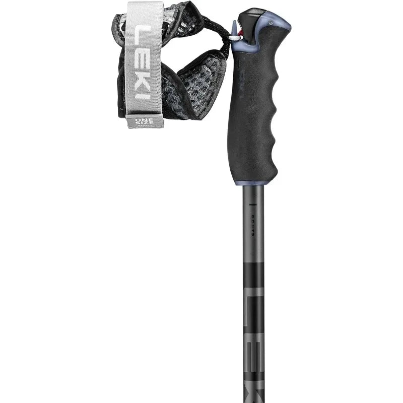LEKI Detect S Lightweight Aluminum Ski Poles for Downhill Skiing 110cm
